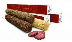 Salami i presentförpackning