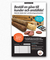 Reklamblad för företag